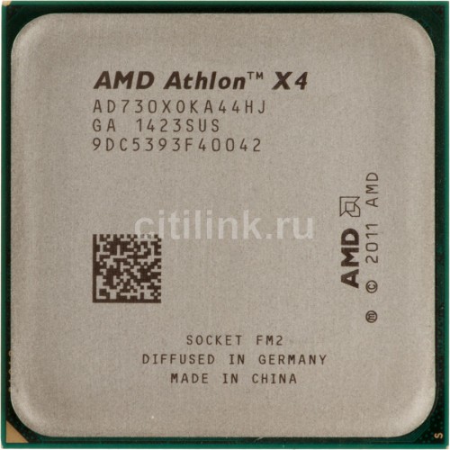 Процессор AMD ATHLON II X4 730 sFM2 2800МГц 4Gb 65w OEM 