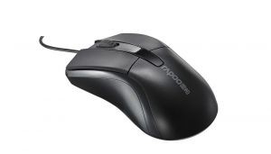 Мышь оптическая Rapoo N1162 проводная USB черный 13701 