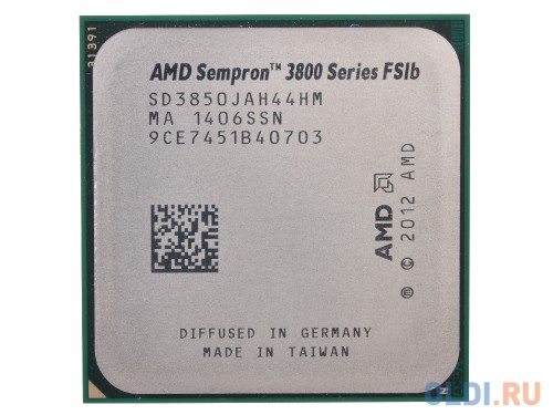 Процессор AMD Sempron 3850 sAM1 1300МГц 2mb 25w OEM SocketAM1 (SD3850JAH44HM)