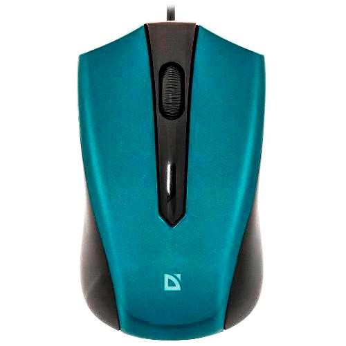 Мышь оптическая Defender Accura MM-950 проводная USB зеленый 52953 