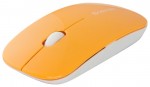 Мышь оптическая Defender NetSprinter MM-545 беспроводная USB белый;оранжевый 52546