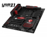 Мат.плата MSI X99A GAMING 9 ACK s2011 Intel X99 EATX RET - 