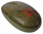 Мышь оптическая CBR TANK BATTLE проводная USB зеленый