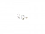 Кабель интерфейсный Hama USB2 AM - BM 1.8m белый GOLD экран H-78462