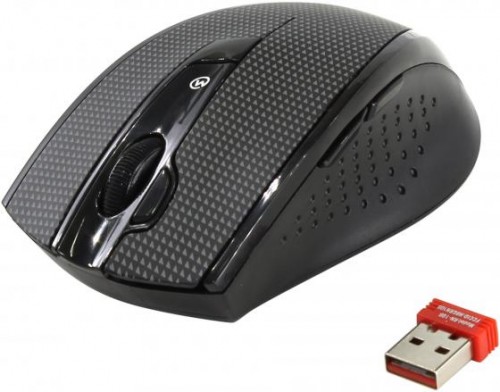 Мышь оптическая A4 Tech V-Track G10-730F-1 беспроводная USB черный 