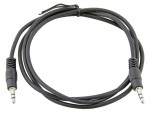 Кабель аудио-видео Vcom JACK 3.5M - 3.5M 1.2m черный VAV7175-1.2M
