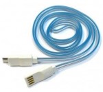 Кабель интерфейсный SmartBuy USB2 AM - Lightning M 1.2m магнитный голубой магнитный IK-512M BLUE
