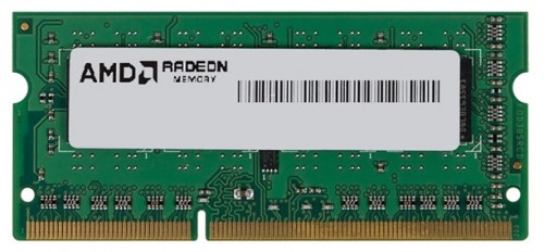Память для ноутбука AMD DDR3 SODIMM 4Gb PC12800 1600 МГц R534G1601S1S-UGO 1 модуль памяти DDR3объем модуля 4 Гбформ-фактор SODIMM, 204-контактныйчастота 1600 МГцCAS Latency (CL): 11