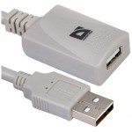 Удлинитель интерфейсный Defender USB2 AM - AF 5m