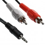 Кабель аудио-видео  JACK 3.5M - RCA 2xM 1.5m