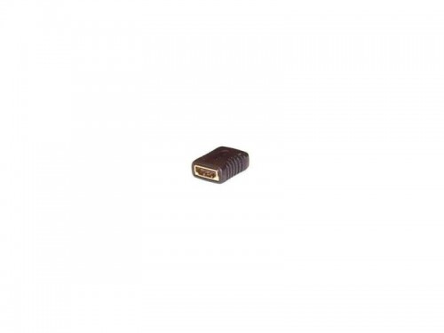 Переходник аудио-видео Orient HDMI 19F - 19F черный Bulk C496 