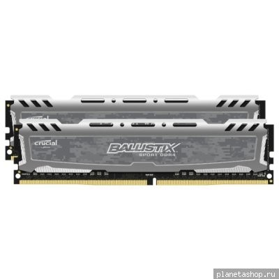 Память для компьютера Crucial DDR4 DIMM 4Gb PC19200 2400 МГц BLS2C4G4D240FSB Память DDR4 2x4Gb 2400MHz Crucial BLS2C4G4D240FSB RTL PC4-19200 CL16 DIMM 288-pin 1.2В kit