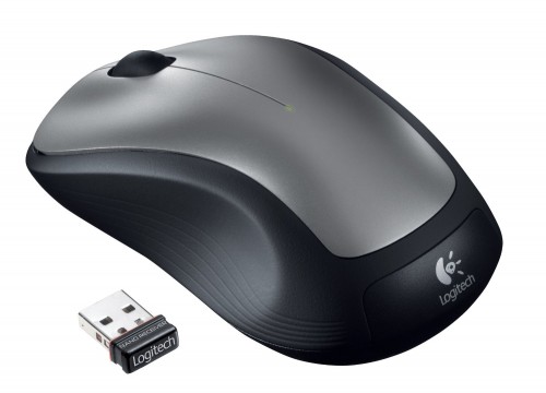 Мышь лазерная Logitech M310 беспроводная USB серебристый 910-003986 