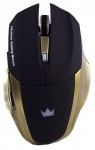 Мышь оптическая Crown CMXG-605 беспроводная USB бежевый;черный CM000001221