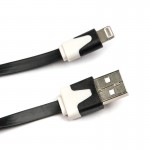 Кабель интерфейсный Dialog USB2 AM - Lightning M 1m плоский HC-A6310