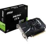 Видеокарта MSI 1030 2Gb 1265 МГц PCI-E 3.0 RET GT 1030 AERO ITX 2G OC