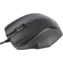 Мышь оптическая Intro MU150 проводная USB черный