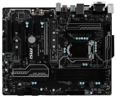 Мат.плата MSI H270 PC MATE s1151 Intel H270 ATX RET 